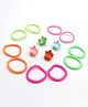 Pihoo Set Of 14 Solid Hair Accessories Combo Set   - Multi Colour