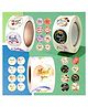 Birthday Popper 1500 Pcs Thank You Stickers - Set of 3 Assorted Rolls | Waterproof Self-Adhesive Labels for Packaging, Gift Bags, Envelope Seals, Baking Boxes, Handmade Crafts for Weddings & Parties