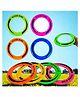 Birthday Popper 6 Pcs Flying Ring Frisbee as Birthday Return Gift for Kids | Assorted Colorful Lightweight Discs for Outdoor Play | Game Prizes, Family Fun Activities, Beach Flyer Toy for Boys & Girls