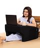 Frido Lap Desk Pillow |Portable Computer Table & Laptop Lap Desk for Sofa, Bed, Floor | Ergonomic Gaming Desk Table with Arm Rest |Work Desk Accessories for Reading, Gaming, Studying | Black Colour