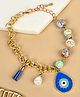 Asthetika Evil Eye Charm Bracelet - Blue