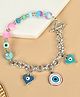 Asthetika Evil Eye Charm Bracelet - Blue