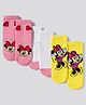 Cute Walk by Babyhug Knit Anti-Bacterial Ankle Length Socks With Disney Character Graphics Pack of 3 - Multicolor