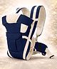 AEREX Adjustable Baby Carrier 4-in-1 Infant Carrier Baby Carry Sling Carrier for 3 to 3 Years Baby Honeycomb Kangaroo Bag Toddler Carrier Body Holder Backpack (Navy Blue)