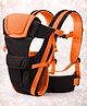 AEREX Adjustable Baby Carrier 4-in-1 Infant Carrier Baby Carry Sling Carrier for 3 to 3 Years Baby Honeycomb Kangaroo Bag Toddler Carrier Body Holder Backpack (Orange)