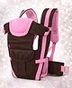AEREX Adjustable Baby Carrier 4-in-1 Infant Carrier Baby Carry Sling Carrier for 3 to 3 Years Baby Honeycomb Kangaroo Bag Toddler Carrier Body Holder Backpack (Pink)