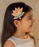 Little Tresses Floral Designed Beads & Stones Embellished Hair Clip - Multi Colour