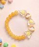 Little Tresses Beads & Rainbow Embellished Bracelet - Yellow