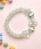 Little Tresses Beads & Rainbow Embellished Bracelet - Mint