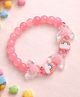 Little Tresses Beads & Rainbow Embellished Bracelet - Baby Pink