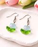 Little Tresses Tulip Detailed Earrings - Blue