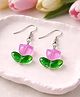 Little Tresses Tulip Detailed Earrings - Lavender