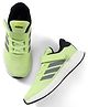 ADIDAS KIDS Velcro Closure Sports Shoes With Stripes - Lime Green