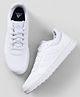 ADIDAS KIDS Lace Up Casual Shoes with Stripes - White