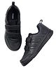 ADIDAS KIDS Lace Up Sport Shoes with Stripes - Black