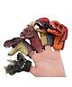 FunBlast Colorful Dinosaur Finger Puppets Toys for Kids  Pack of 5 Rubber Puppets (Random Design)
