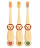 FunBlast Animal Design Soft Bristles Manual Toothbrush for Kids  Pack of 3 (Multicolor)