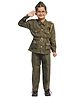 Itsmycostume Subhash Chandra Bose Freedom Fighter Fancy Dress Costume - Green