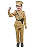 Itsmycostume Inspector Costume Set With Whistle - Khaki