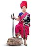 Itsmycostume Jansi Ki Rani Laxmi Bai Fancy Dress Costume - Magenta