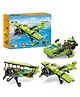 AKN TOYS 3 in 1 Propeller Airplane Building Blocks Toy Fighter Jet  Set For Kids 178 Pieces - Pack of 1