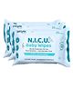 Docura N.I.C.U. Baby Wipes, Gentle Protection for the Most Sensitive Skin, Doctors Curated Care, 25 Piece each- Pack of 3