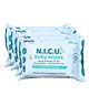 Docura N.I.C.U. Baby Wipes, Gentle Protection for the Most Sensitive Skin, Doctors Curated Care, 25 Piece each- Pack of 5
