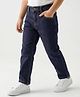 BABY CLOSET Denim Woven Solid Jeans - Dark Blue