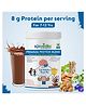 KIDvediks Brain Booster Kids Protein Powder |23 Vitamins, Minerals, DHA, Moringa,Calcium, Zinc| No Refined Sugar, Artificial Colours, Flavours & Preservatives - 350 g