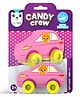 Play Panda Candy Crew Floating Bath Toy Car Fun Water Adventure Finky Fox - Pink
