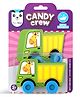 Play Panda Candy Crew Floating Bath Toy Service Dumper Truck Fun Water Adventure- Green