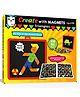 Play Panda Create with Magnets Triangles with 250 Big Magnets & 200 Puzzles - Multicolor