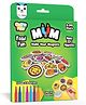 Play Panda MYM Colour & Play Food Fun Make 20+ Magnets with 12 Sketch Pens