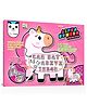 Play Panda Alpha Numero Magnetic Board Princess Unicorn Shaped Write & Wipe Board with 72 Alphabet & Number Magnets - Multicolor
