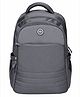 Pearlbags 18 Inches PB Pearl Bags Polyester Water Resistant Solid Casual Backpack Grey