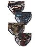 Bodycare Cotton Knit Briefs With Camouflage Print Pack of 4 - Multicolor