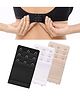 VParents Pack Of 3 Maternity Bra Extenders - White Skin & Black