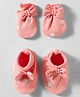 Babyhug 100% Cotton Interlock Knit Floral Printed Mittens & Booties- Multicolor