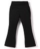 Kookie Kids Viscose Knit Full Length Solid Leggings - Black