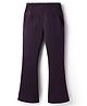 Kookie Kids Knit Full Lenght Solid Color Leggings - Wine