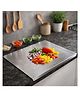 CutTales Stainless Steel Counter Top Kitchen Chopping Board - Pack of 1