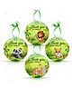 Zyozi Jungle Safari Theme Thank You Tags, Thank You for Coming Card - MultiColor (Pack Of  56)
