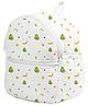 Moms Home Organic Cotton Multipurpose Baby Diaper Bag / Carry Bag / Travel Bag / Bag Pack | Avocado | Pack of 1