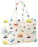 Moms Home Baby Organic Cotton Diaper Carry Bag For Mothers | Car | Pack of 1