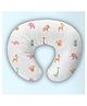 Moms Home Organic Cotton Multipurpose Feeding | Nursing Pillow | Cute Jungle | 0-12 Months