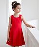 Arias Cotton Knit One Piece Dresses/Frocks Sleeveless Red 8-9 Years