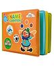 Kiddale Waterproof Name Recognition Bath Book For Babies Soft & Safe Early Learning Word & Picture English - Multicolor