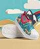 SHOES FOR JUNIORS Animals Printed Slip On Shoes - Green