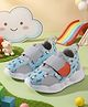 SHOES FOR JUNIORS Koala Printed Velcro Closure Shoes - Grey