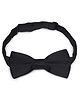 Bhoomi Collection Solid Bow Tie - Black